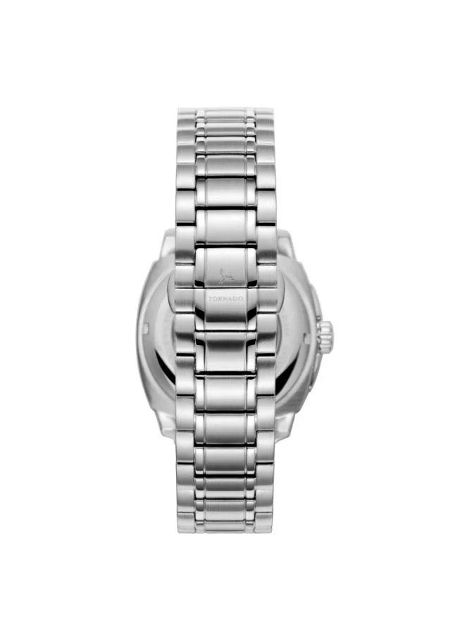 تورنيدو Men's ساعة أوتوماتيكية رجالية من الفولاذ المقاوم للصدأ - - . مم للرجال