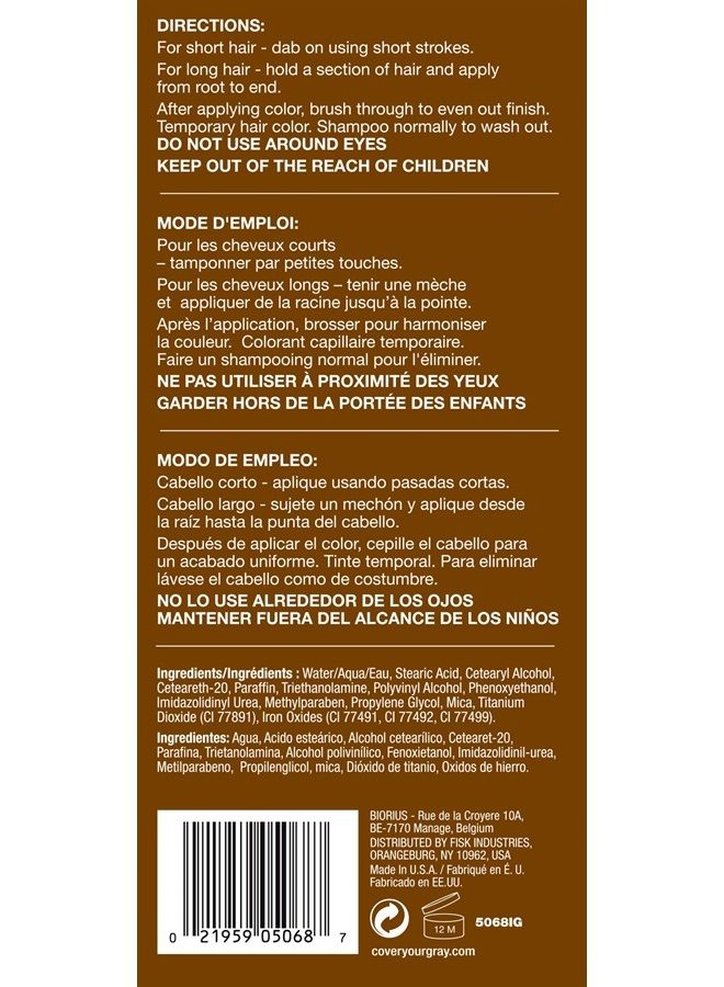 Cover Your Gray Brush-in Wand - Dark Brown (Pack of 2)