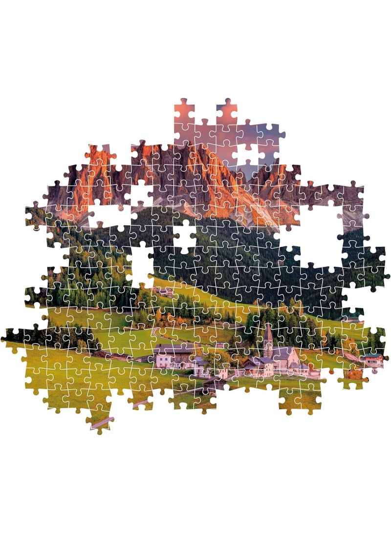 1000 pieces of European rural landscape puzzle - creative design patterns, rich and colorful artistic experience, suitable for adults and children - Image 4