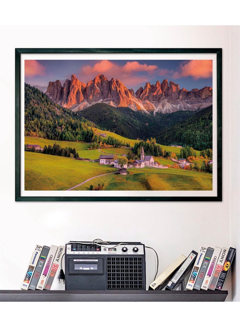 1000 pieces of European rural landscape puzzle - creative design patterns, rich and colorful artistic experience, suitable for adults and children - Image 3