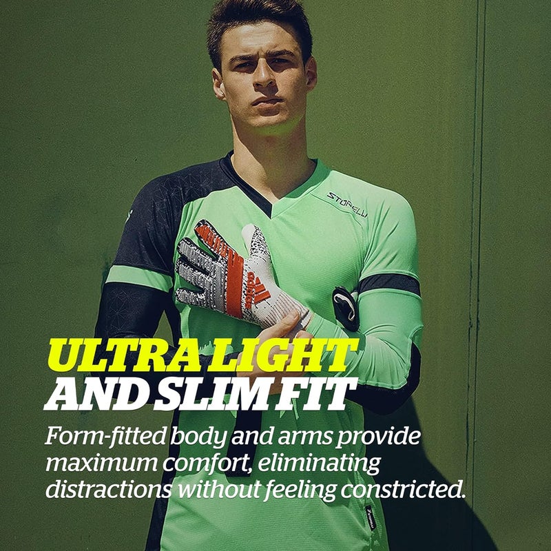 Storelli ExoShield Gladiator Goalkeeper Jersey, High-Impact Protection, Sweat-Wicking, Breathable Athletic Shirt for Soccer - Image 5