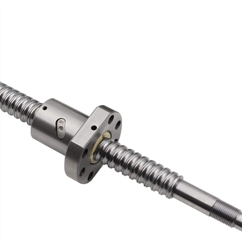 CHUANGNENG Ball Screw SFU2005-1000mm Diameter 20mm Pitch 5mm with Metal Ball Screw Nut, Length 39.4 inch/1000mm for CNC Machine - Image 3