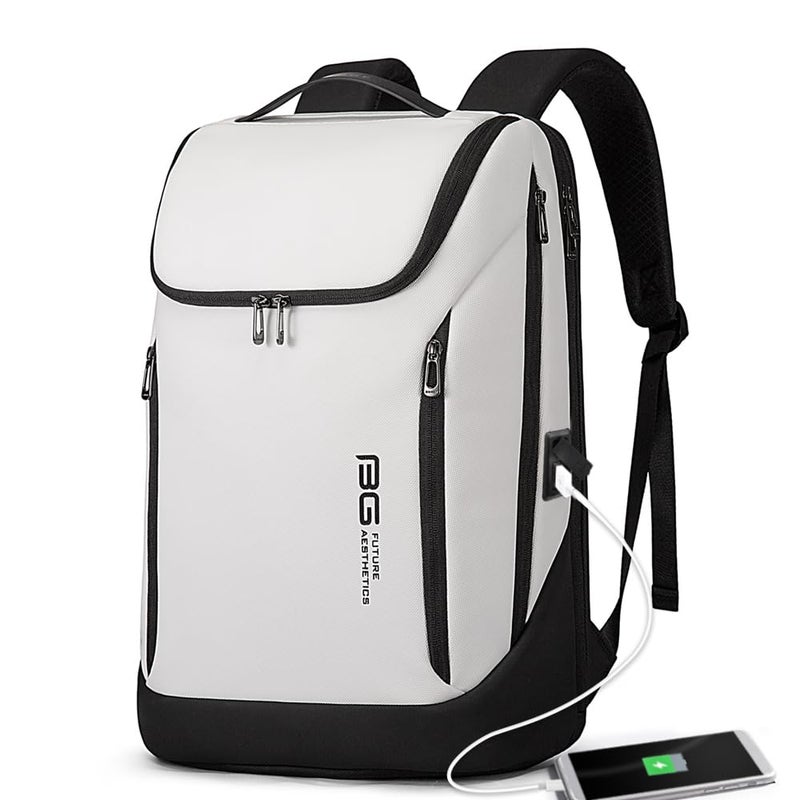 BANGE Business Smart Backpack Waterproof fit 156 Inch Laptop Backpack with USB Charging PortTravel Durable Backpack