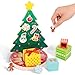 Woodtoe Magnetic Christmas Tree Toy for Toddlers Montessori Toys for 3 4 5 6 Year Old Wooden Color Sorting Stacking Toys Fine Motor Skills Sensory Toys Christmas Decorations STEM Gifts for Kids - Image 2