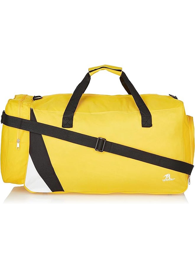 TA SPORT - TA Sport GB2J-1E Sports Bag, 65 cm x 29 cm x 30 cm Size, Yellow/Black/White - Image 1