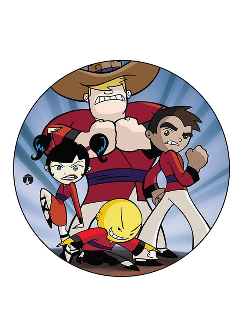 Xiaolin Showdown Printed Mouse Pad Multicolour