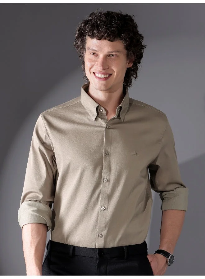 بيونغ قميص ساتان بيج كلاي