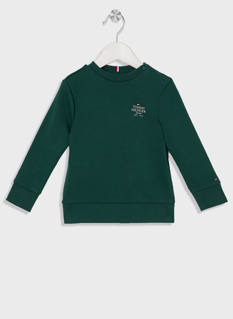 TOMMY HILFIGER Kids Logo Sweatshirt