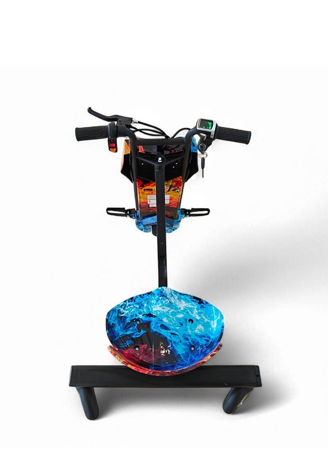 Wind Horse - Electric Stunt Drifting Scooter for Kids and Adults – 250W Brushless Motor, 36V 4Ah Battery, 360° Spin, Bluetooth Speaker, Adjustable Frame, 3-Speed Modes, Steel Alloy Body, Protective Gear Included - Image 1