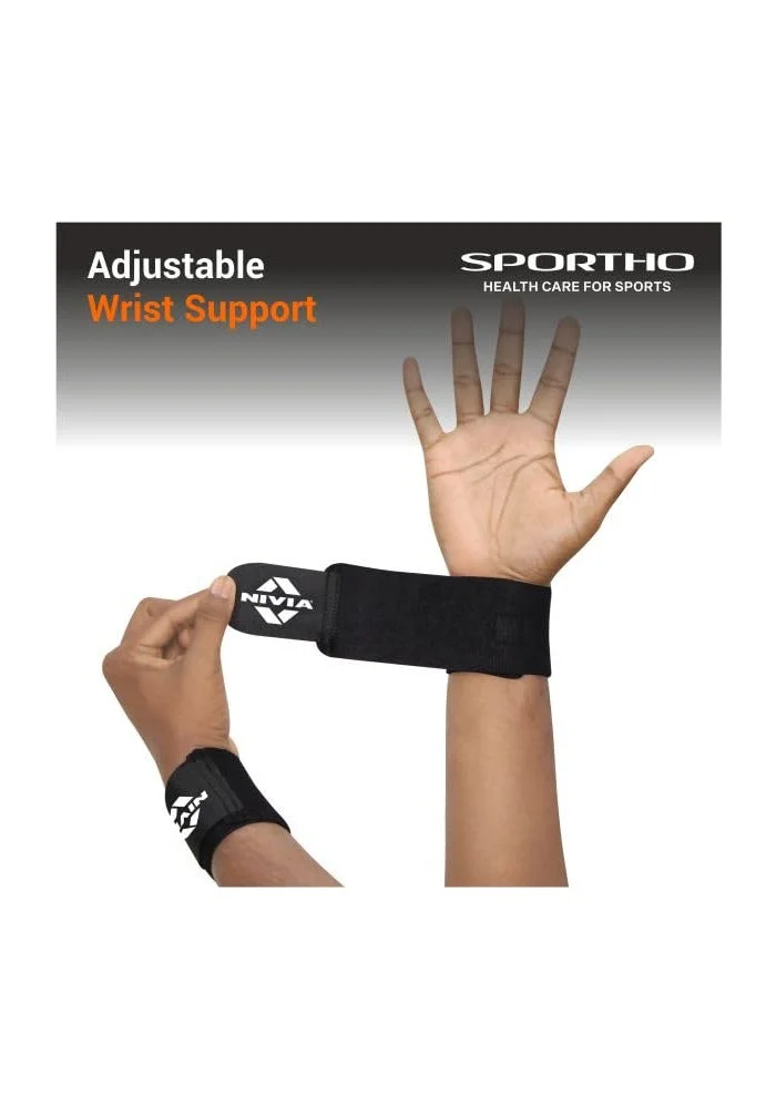 نيفيا Nivia Orthopedic Wrist Support - Adjustable Black