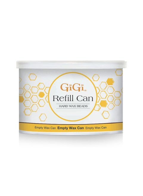 GiGi Empty Wax Refill Can for Hard Wax Beads  Professional Wax Warmer Compatible Reusable  HeatResistant Container for Easy Waxing