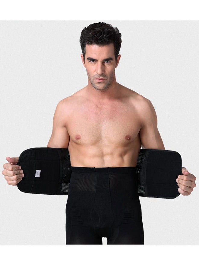 Adjustable Belly Slimming Men Belt Breathable Sports Thin Waistband Invisible Waist Strap 90 Centimeter - Image 3
