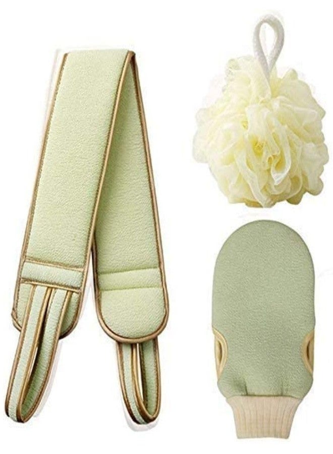 ENHAM Back Scrubber Loofa Sponges Bath Kit Pack of 3 |54 - Image 2