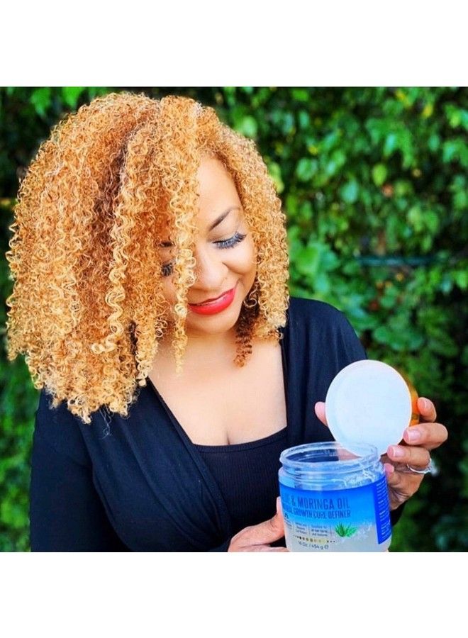 Nefertiti's Secrets Nefertiti’S Secrets Natural Growth Curl Definer | Aloe Vera And Moringa Oil Curl Defining Gel | Hair Growth & Moisture | Curl Hair Products | 16 Oz / 454 Ml - Image 5