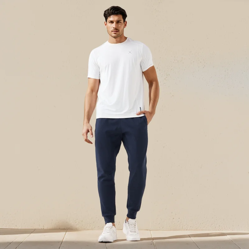 ADOT by Splash Regular Fit Joggers with Zip Pockets