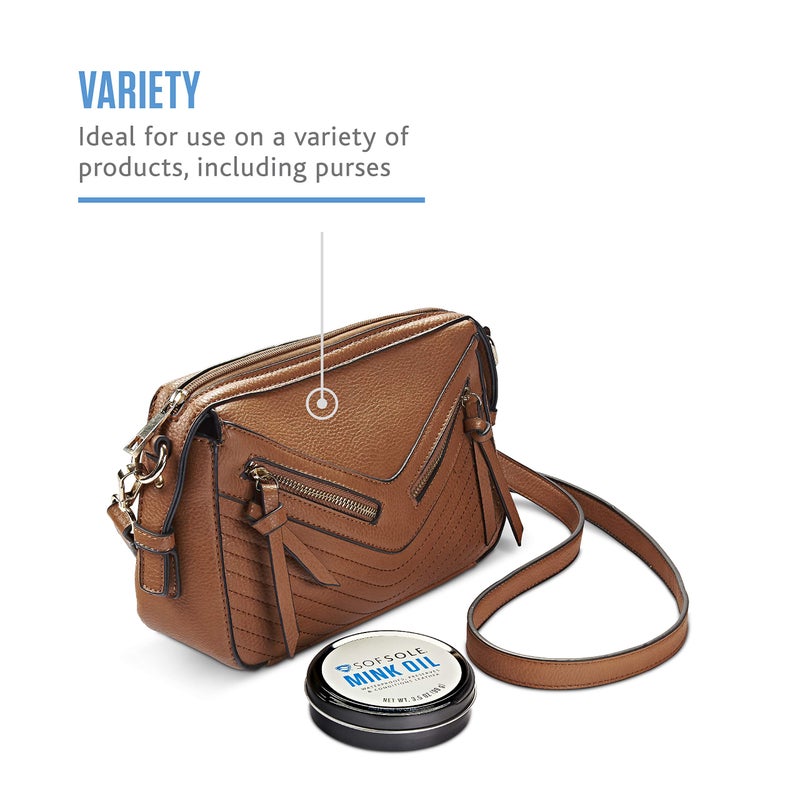 Sof Sole Mink Oil for Conditioning and Waterproofing Leather, 3.5-Ounce, Limited Edition - Image 4