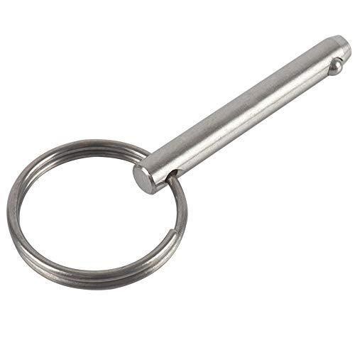 VTurboWay 4 Pcs Quick Release Pin, Diameter 1/4", Usable Length 1-1/2", Overall Length 2", Full 316 Stainless Steel, Bimini Top Pin, Marine Hardware - Image 4