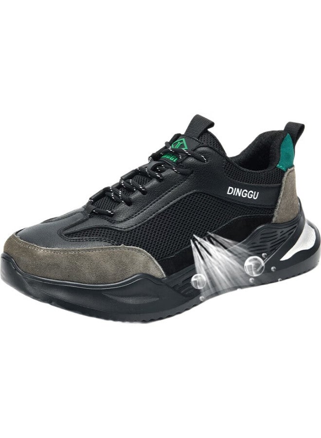 Dinggu Safety Shoes For Men, All-Season Soft Sole, Steel Toe Cap, Anti-Smashing, Anti-Puncture, Safety Functional Shoes Jd1165Aw39 - Image 1