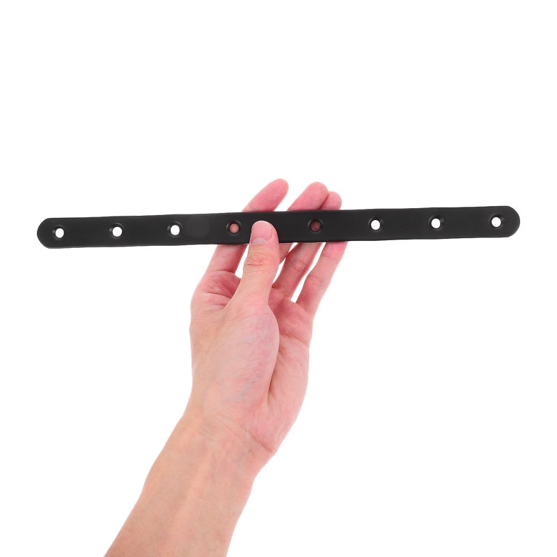 8 pcs Heavy Duty Metal Straight Brace Brackets Wood Furniture Repair Support Stainless Steel Flat Plate Mending For Cabinets And Bookshelves - Image 3
