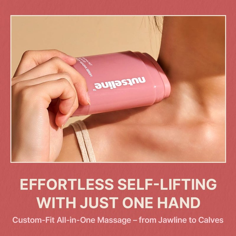 Nutseline Slim Fit Gua Sha Serum â€“ Korean Beuaty Firming & Contouring Body Serum with Aromatherapy & Nut Extracts â€“ Lightweight Lotion Texture for Sculpted Skin from Jawline to Calves â€“ 60ml - Image 3