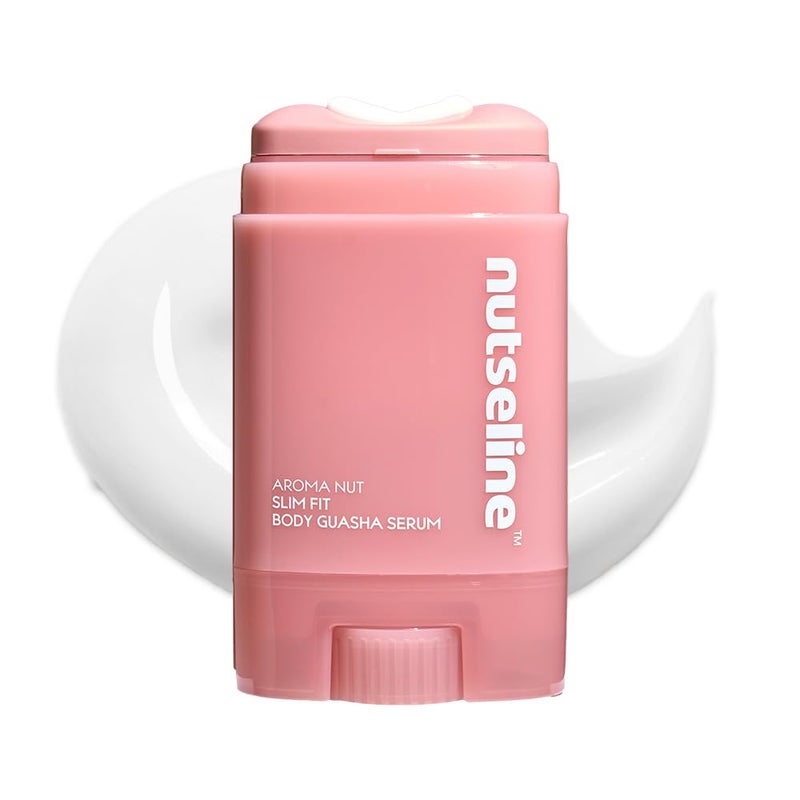 Nutseline Slim Fit Gua Sha Serum â€“ Korean Beuaty Firming & Contouring Body Serum with Aromatherapy & Nut Extracts â€“ Lightweight Lotion Texture for Sculpted Skin from Jawline to Calves â€“ 60ml - Image 1