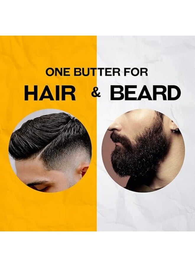 RUBAB MEN Beard Softener for Men, 40g| Beard Butter Balm Effective at Softening Hair Giving Smooth Texture, Non_Greasy Look & Nice Hold | Itch-Free Daily Use Beard Cream for Healthy Beard Growth - Image 2