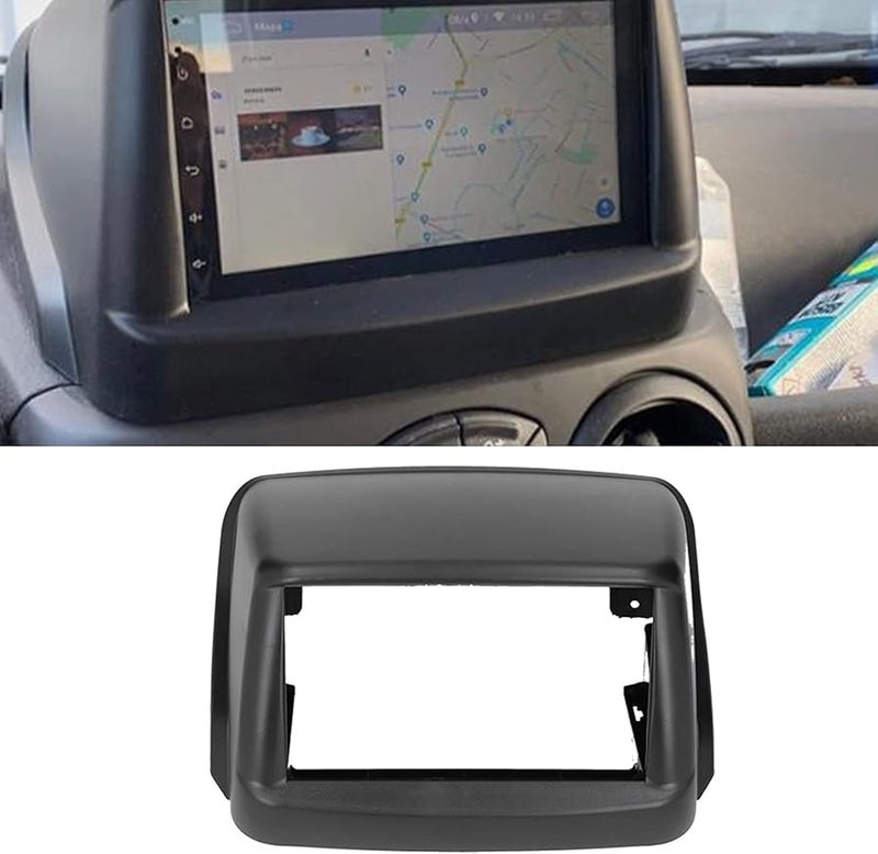 2 دين 7 بوصة إطار لوحة القطع ABS لتزيين لوحة القيادة لسيارة فيات دوبلو 2002-2017 لجهاز الملاحة والراديو - Image 4