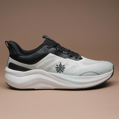 CULT Mens Flowtech Running Shoes (Off White/Black-UK8) - Image 3