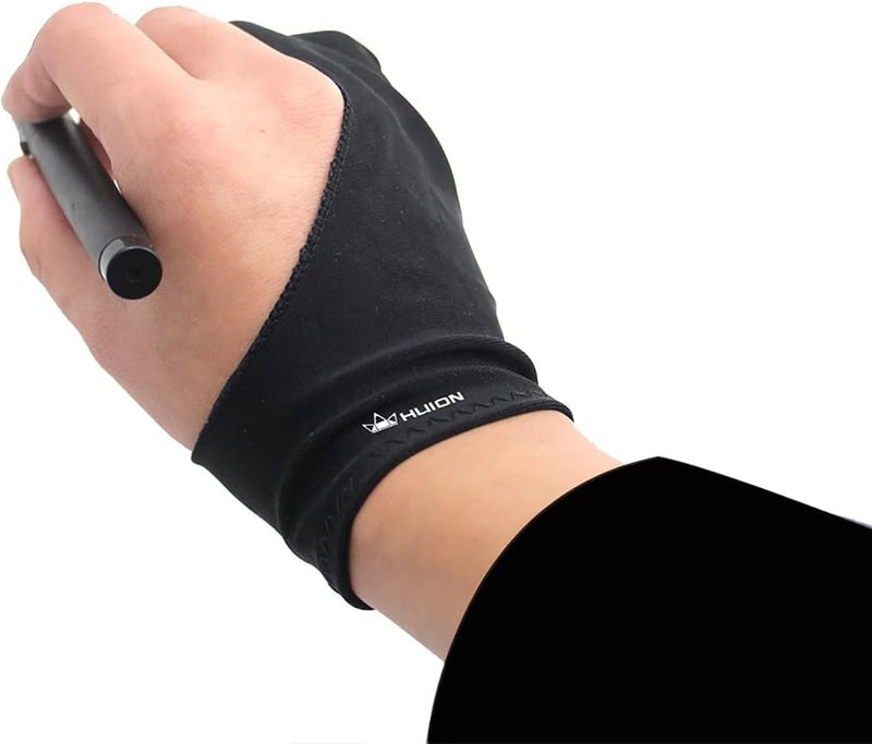 HUION Artist Glove for Drawing Tablet (1 Unit of Free Size, Good for Right Hand or Left Hand) - Cura CR-01 - Image 1