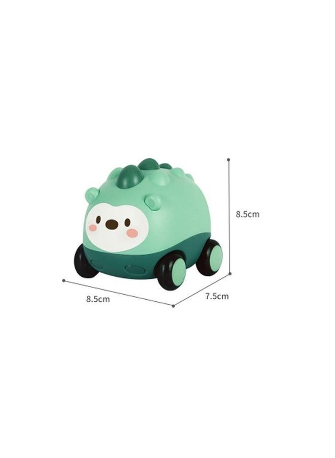 إسكدنيا Cartoon Animal Sound and Light Pull Back Car Children's Toy - Image 3