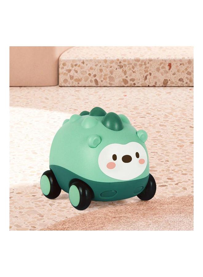 إسكدنيا Cartoon Animal Sound and Light Pull Back Car Children's Toy - Image 1