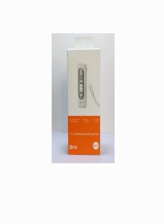 7 IN 1 Biva C-17 double-sided cable, 60 watts white  - Image 2