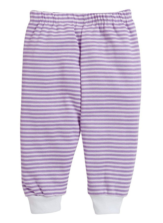 TiniBerry Cotton Pajama Pants with All Over Print for Boys and Girls (Pack Of 6) (12-18 Months, Pink) - Image 4