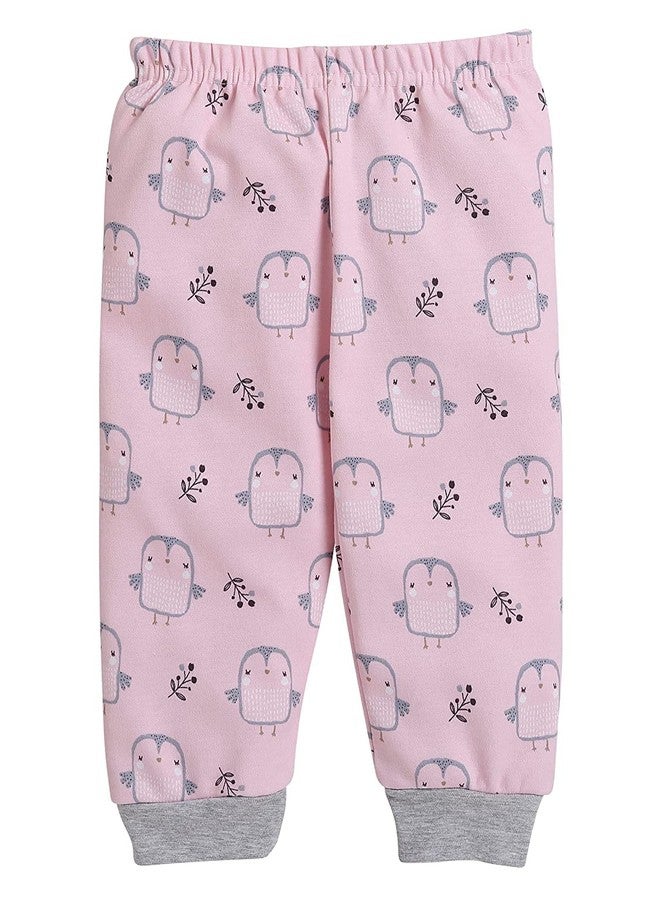 TiniBerry Cotton Pajama Pants with All Over Print for Boys and Girls (Pack Of 6) (12-18 Months, Pink) - Image 5