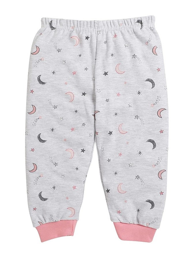 TiniBerry Cotton Pajama Pants with All Over Print for Boys and Girls (Pack Of 6) (12-18 Months, Pink) - Image 3