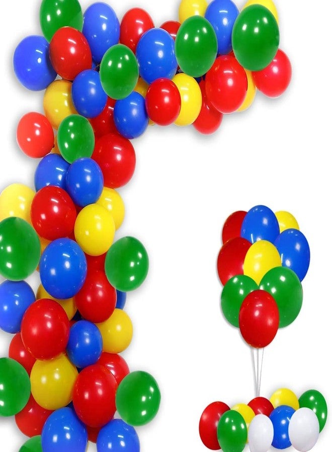 Atpata Funky 100pcs Circus/Carnival Theme Party Foil Balloons for Birthday/Theme Party Decoration (Circus Balloons Combo 2) - Image 1