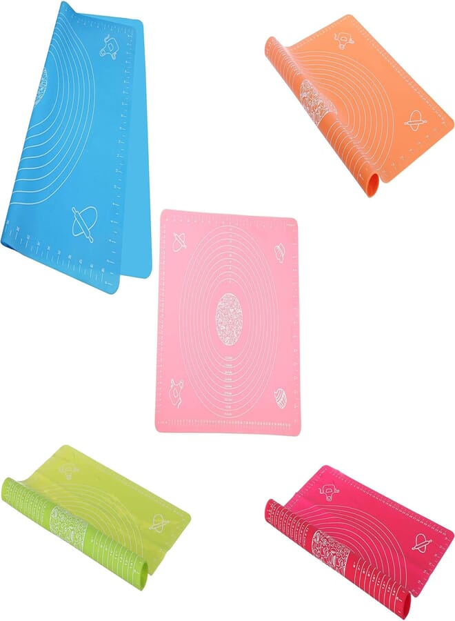 Silicone Baking Mat for Pastry Rolling, Reusable Non-Stick Silicone Baking Mat for Housewife, Cooking Enthusiasts