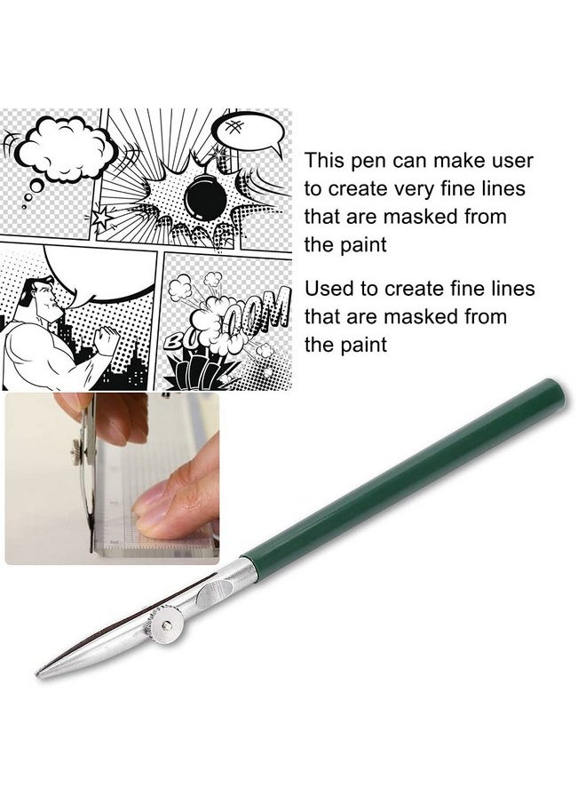 Ruling Pen For Masking Fluid For Fine Line Drawing Technical Drawing Cartography And Calligraphy Suitable For Use With Masking Fluid Drawing Ink Indian Ink And Gouache(117
