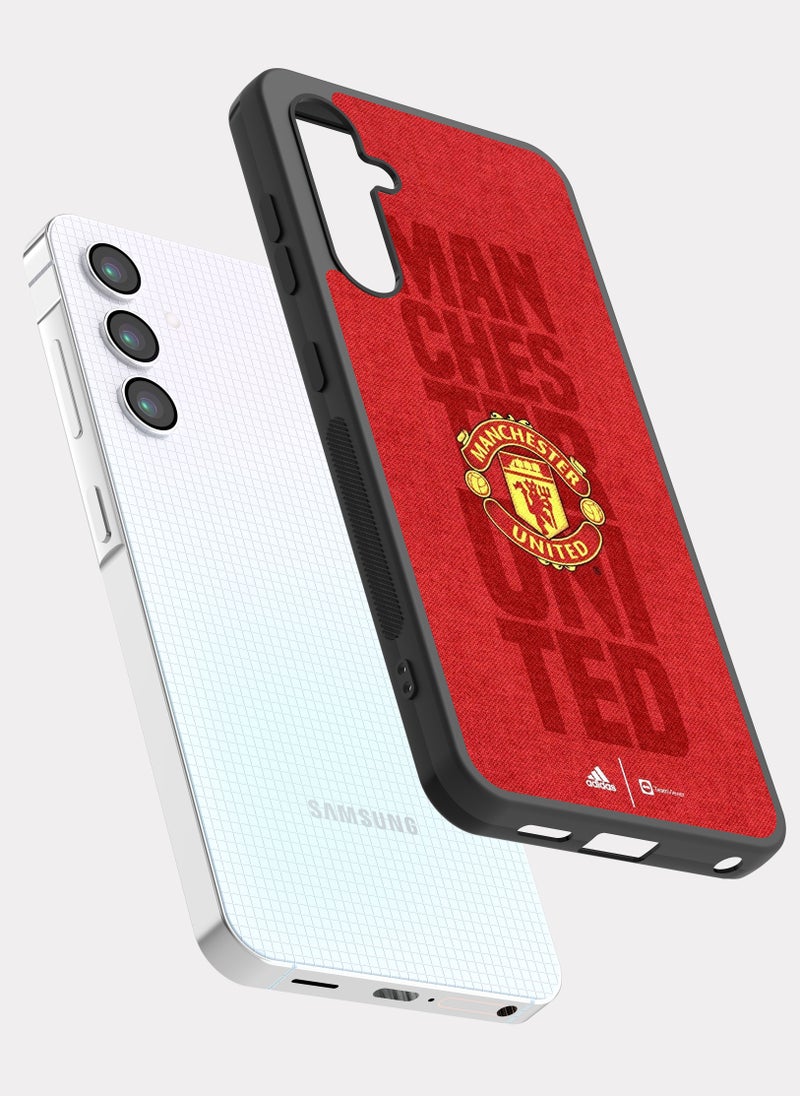 بكسلات كفر سامسونج جالكسي ايه 25 نادي مانشستر يونايتد احمر اصفر - Image 2