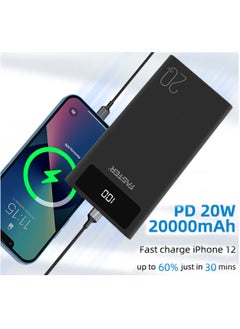 FASTER S20 PD-20W Quick Charge 3.0 20000mAh Power Bank with Digital Display - pzsku/ZC9F0C8D64483C071D2FAZ/45/_/1739010429/1b0b8d59-07f5-43b4-82f8-b00e85acaed9