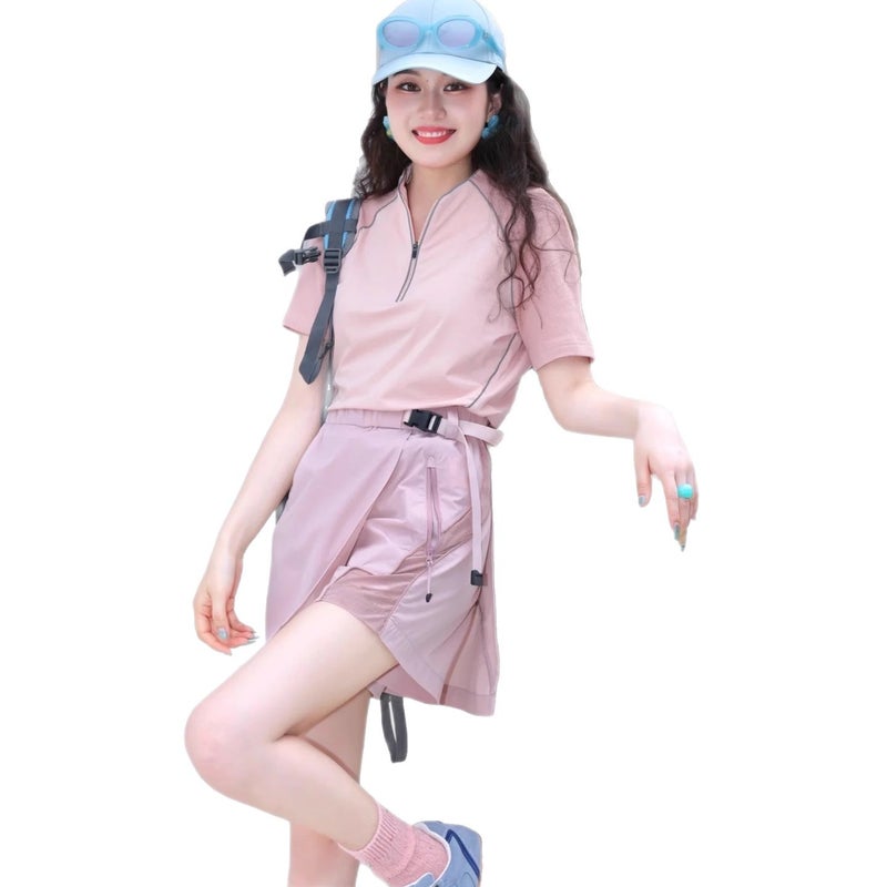 Women's Outdoor Sport Skort with Pockets, High Waist, Lightweight, Quick-Dry - Image 5