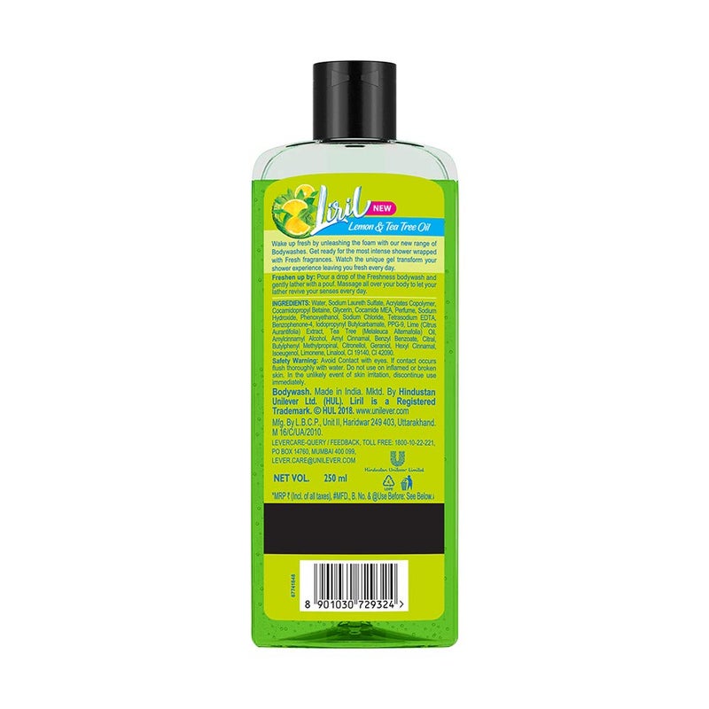 Liril Lemon and Tea Tree Oil Body Wash 250 ml and Himalaya Anti Hair Fall Shampoo 700ml - Image 4