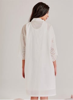 Magic Form Women's Self-Embroidery Patterned Dressing Gown  - Image 3