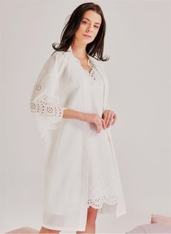 Magic Form Women's Self-Embroidery Patterned Dressing Gown  - Image 2