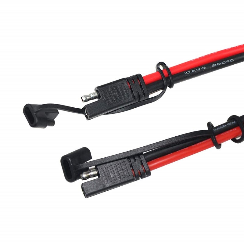 كابل تمديد SAE 10AWG متألق SAE إلى SAE كابل تمديد طاقة DC للسيارات