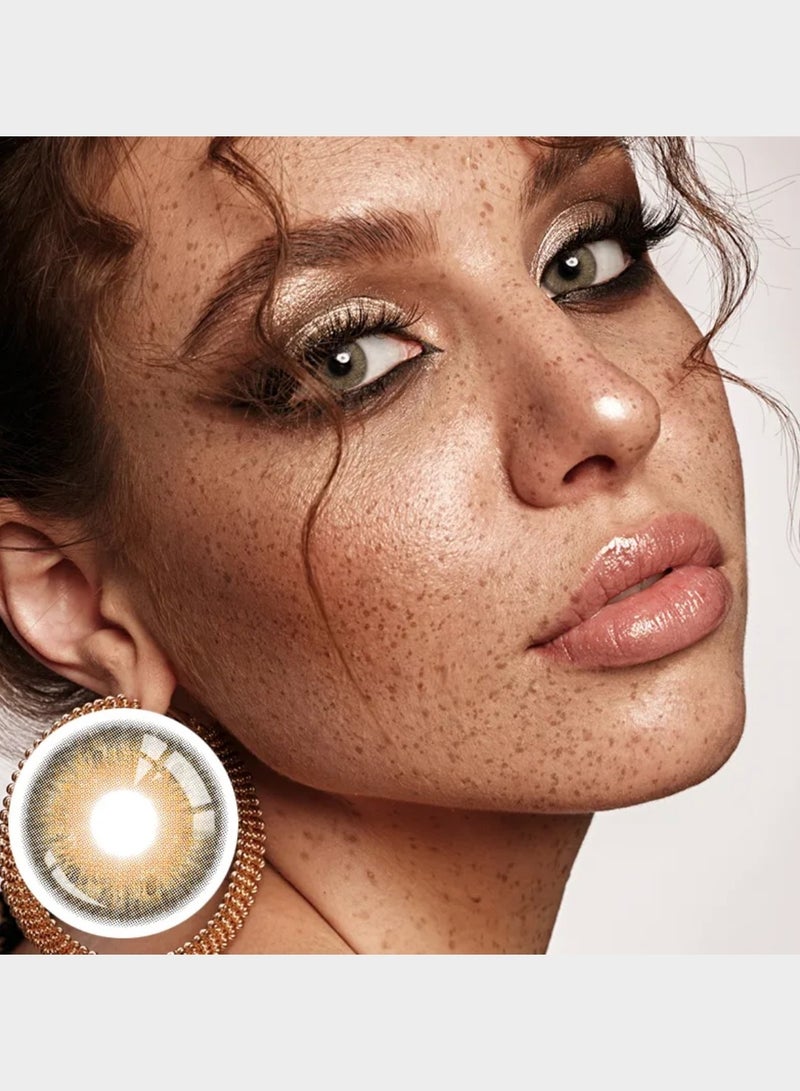 يونيبلينغ عدسات لاصقة ملونة سيليستيا البني (سنوية) - Image 3