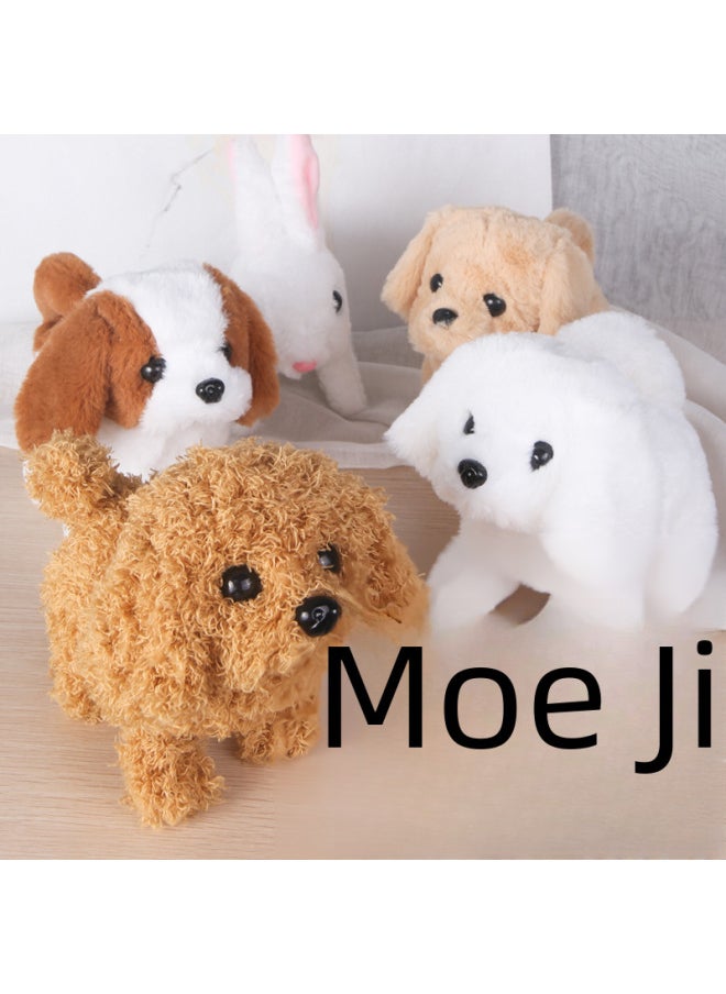 Electronic Pet Toy - Cute Cuddly Digital Hamster Realistic Fur Tail-Color:Alaska-Specifications:Without Battery (with Dog Leash)  - Image 4
