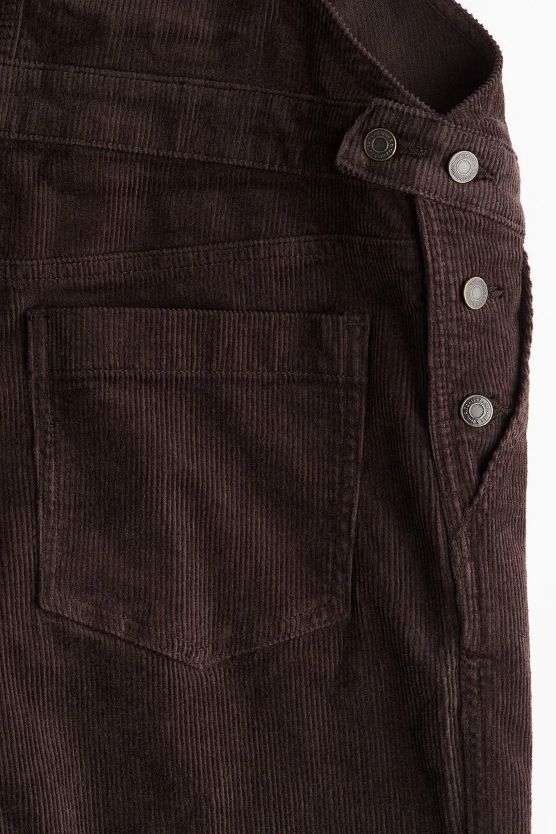 H&M MAMA Before &amp; After Corduroy dungarees