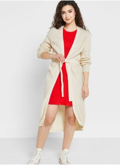 Jacqueline de Yong Tie Detail Knitted Cardigan  - Image 1