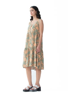 Olive Green Polka Dot Midi Dress - pzsku/ZC9F13D0760F880E3BD7EZ/45/_/1726933266/5c58dc8b-b732-4944-830f-8e0635bede9f